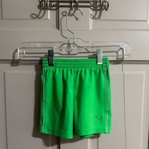 Baby Boy PUMA Basketball Shorts Size 12 Months Green